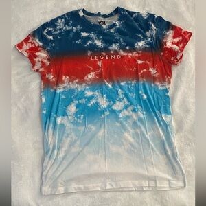 Red White and Blue Tee